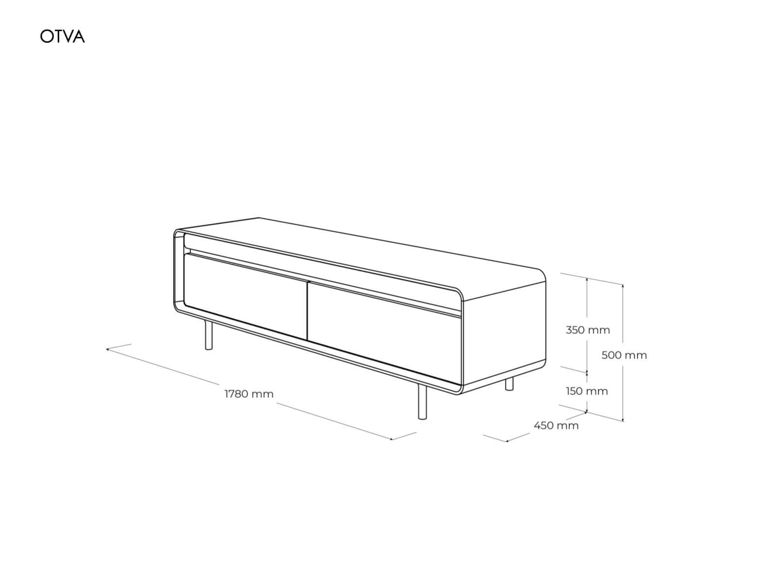 ТВ тумба OLIA Bluetooth Audio